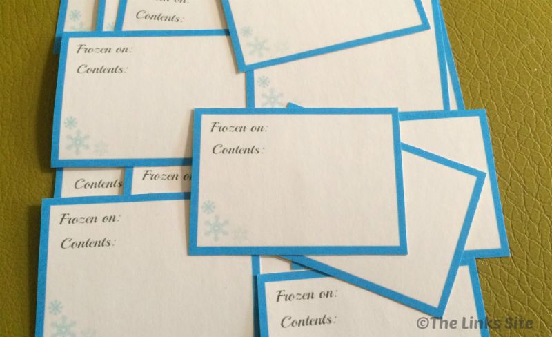 Free Printable Freezer Labels The Links Site