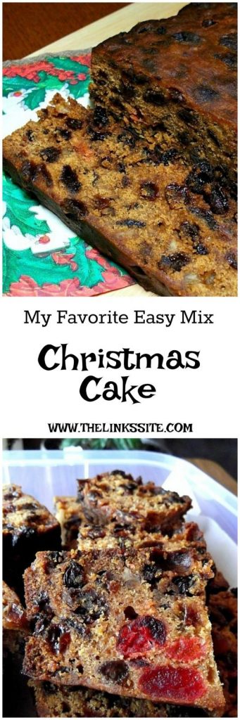 My Favourite Easy Mix Christmas Cake | The Links Site