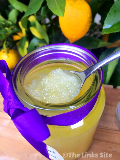 This Lemon Sugar Hand Scrub is so easy to make!