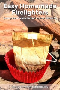 Easy Homemade Firelighters - The Links Site