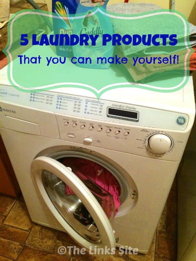 5 Laundry Products That You Can Make Yourself! thelinkssite.com