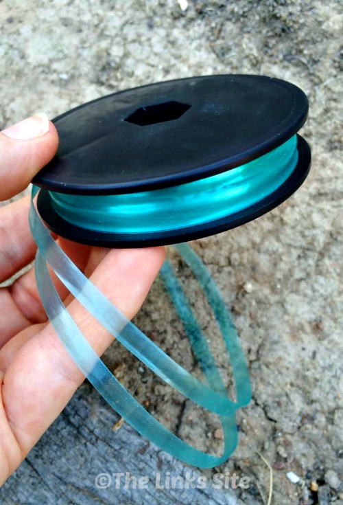 Used in conjunction with other methods, humming tape can help to scare birds away from fruit trees!