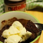 Nutella Mug Cake