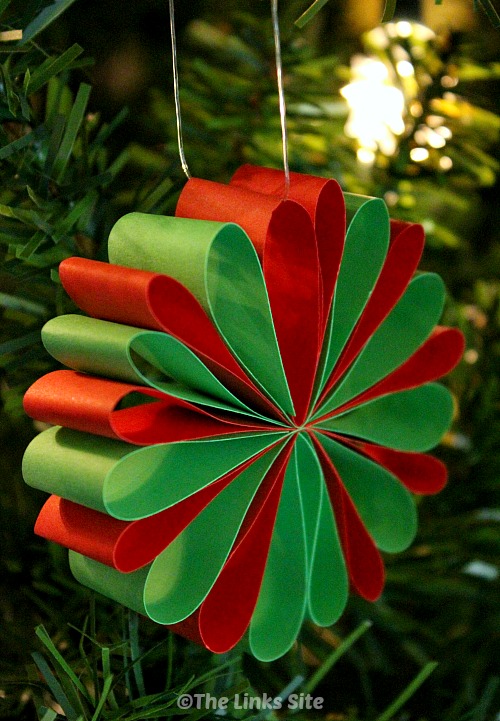 Beautiful Paper Christmas Decorations The Links Site