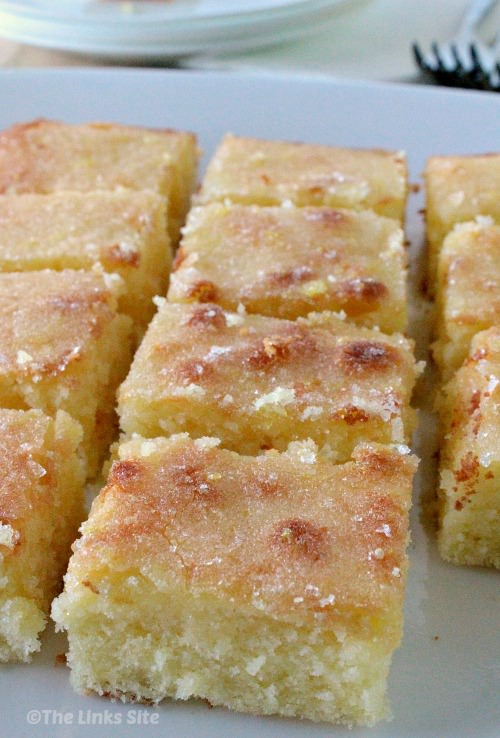 This lemon cake has a nice amount of lemon in it but it’s the lemon drizzle topping that makes it so irresistible! thelinkssite.com